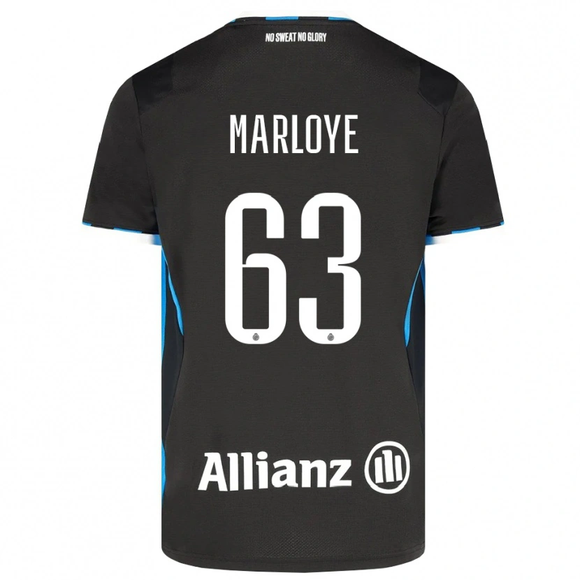 Danxen Mujer Camiseta Sacha Marloye #63 Negro Rojo Azul 1ª Equipación 2026/27 La Camisa