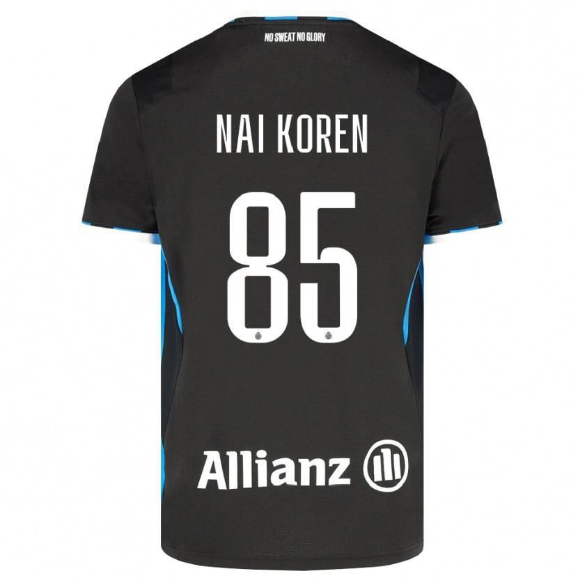 Danxen Mujer Camiseta Tian Nai Koren #85 Negro Rojo Azul 1ª Equipación 2026/27 La Camisa