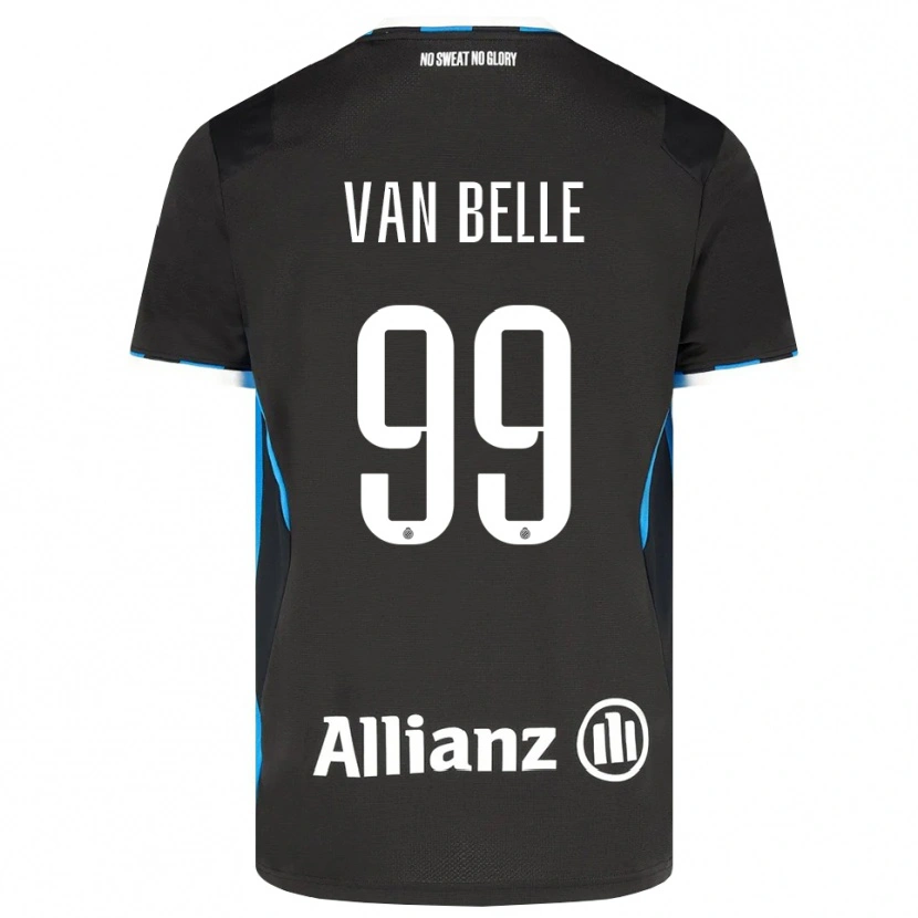 Danxen Mujer Camiseta Lyndsey Van Belle #99 Negro Rojo Azul 1ª Equipación 2026/27 La Camisa