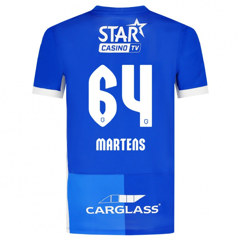Danxen Mujer Camiseta Nolan Martens #64 Azulmedio Azulreal Blanco 1ª Equipación 2026/27 La Camisa