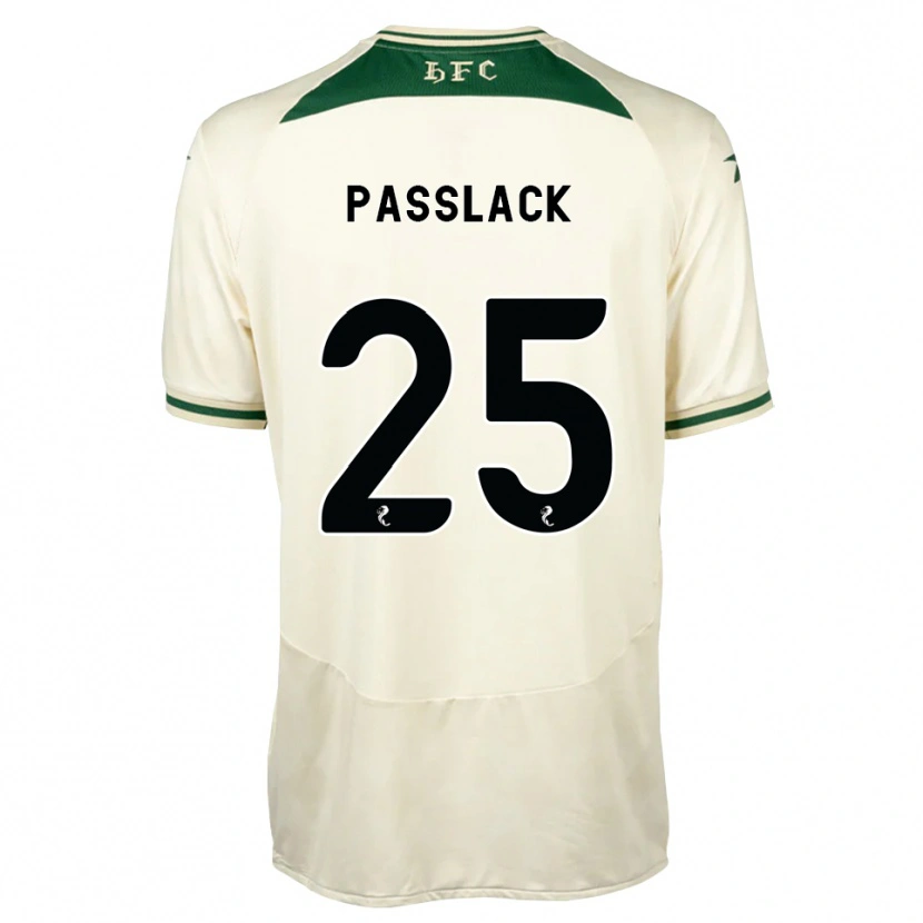 Danxen Mujer Camiseta Felix Passlack #25 Blanco Verde Bosque 2ª Equipación 2026/27 La Camisa