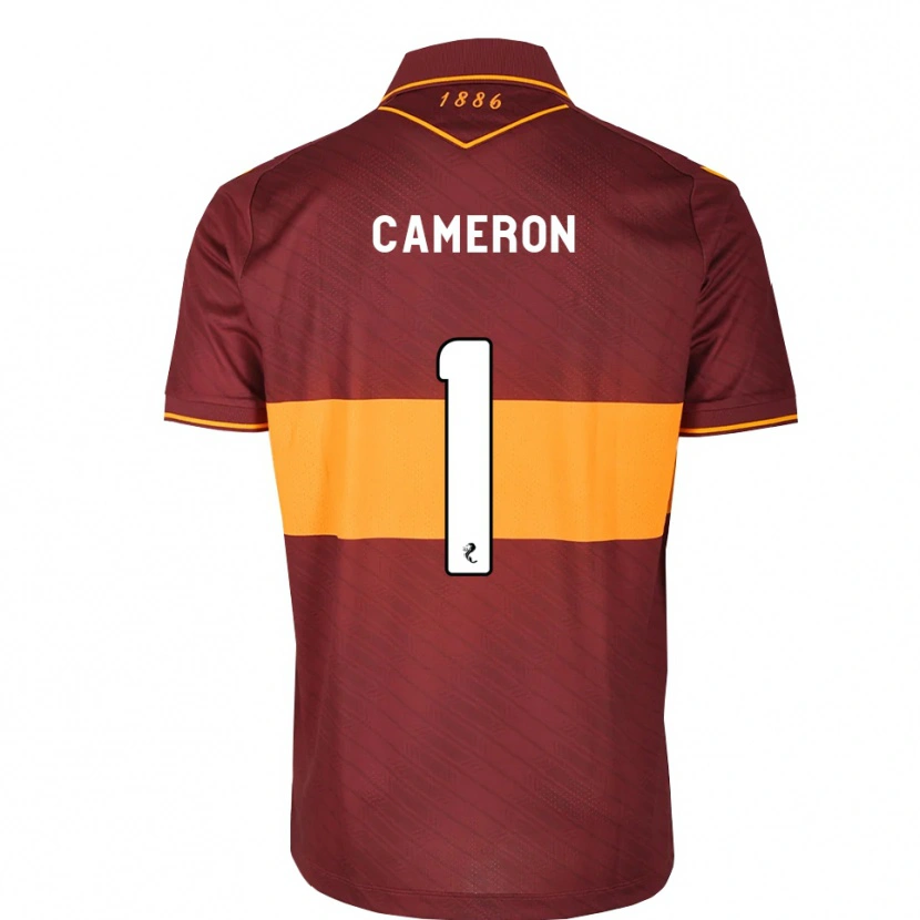 Danxen Mujer Camiseta Rebecca Cameron #1 Naranja Granate 2ª Equipación 2026/27 La Camisa