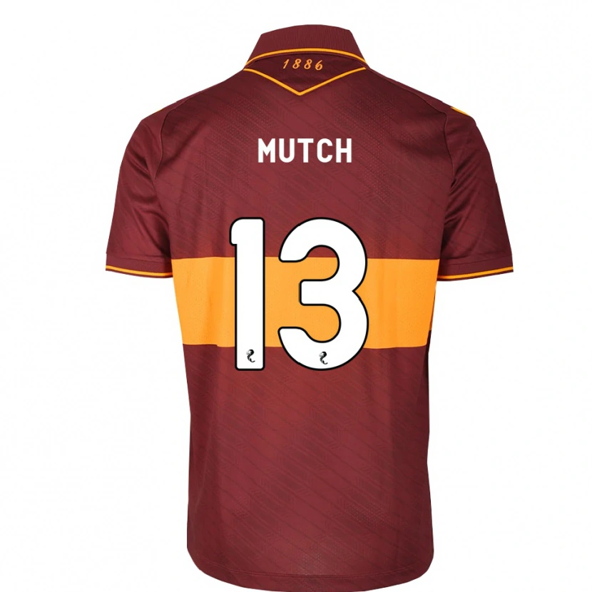 Danxen Mujer Camiseta Emily Mutch #13 Naranja Granate 2ª Equipación 2026/27 La Camisa