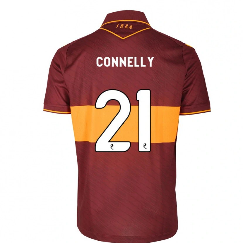 Danxen Mujer Camiseta Matty Connelly #21 Naranja Granate 2ª Equipación 2026/27 La Camisa