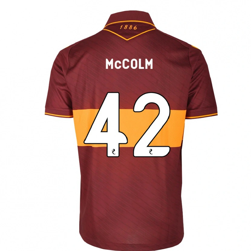 Danxen Mujer Camiseta Rocco Mccolm #42 Naranja Granate 2ª Equipación 2026/27 La Camisa