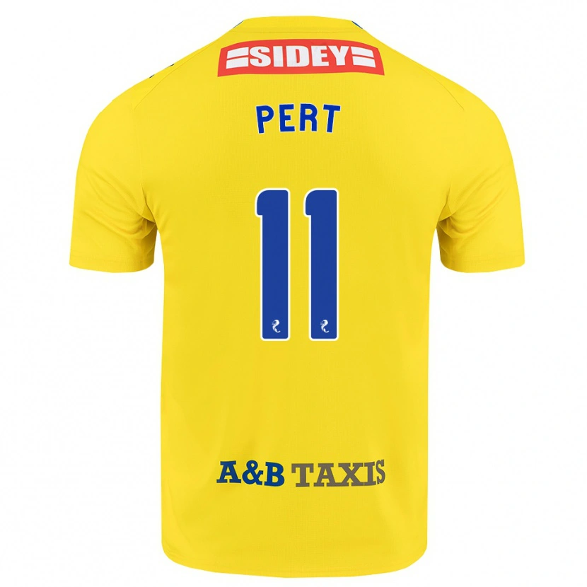 Danxen Mujer Camiseta Bailey Pert #11 Amarillo Azul Negro 2ª Equipación 2026/27 La Camisa