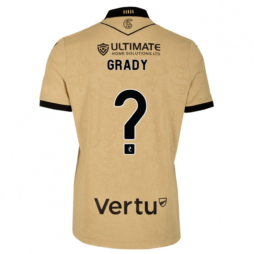 Danxen Mujer Camiseta Noah Grady #0 Madera De Burlón Negro 2ª Equipación 2026/27 La Camisa