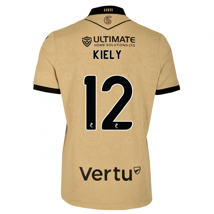 Danxen Mujer Camiseta Noel Kiely #12 Madera De Burlón Negro 2ª Equipación 2026/27 La Camisa