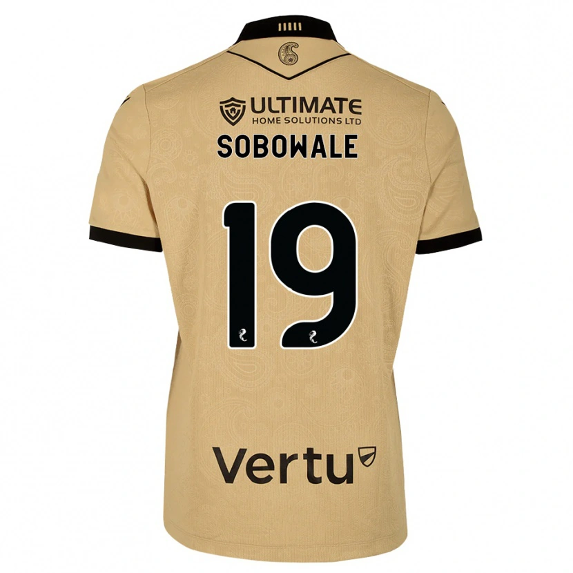 Danxen Mujer Camiseta Tunmise Sobowale #19 Madera De Burlón Negro 2ª Equipación 2026/27 La Camisa