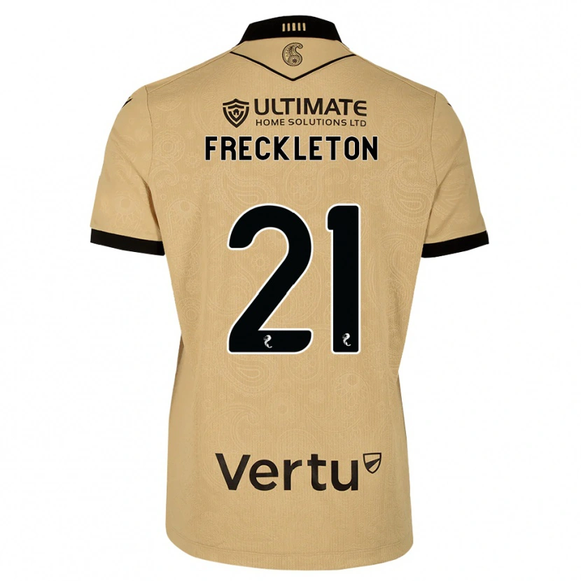 Danxen Mujer Camiseta Miguel Freckleton #21 Madera De Burlón Negro 2ª Equipación 2026/27 La Camisa