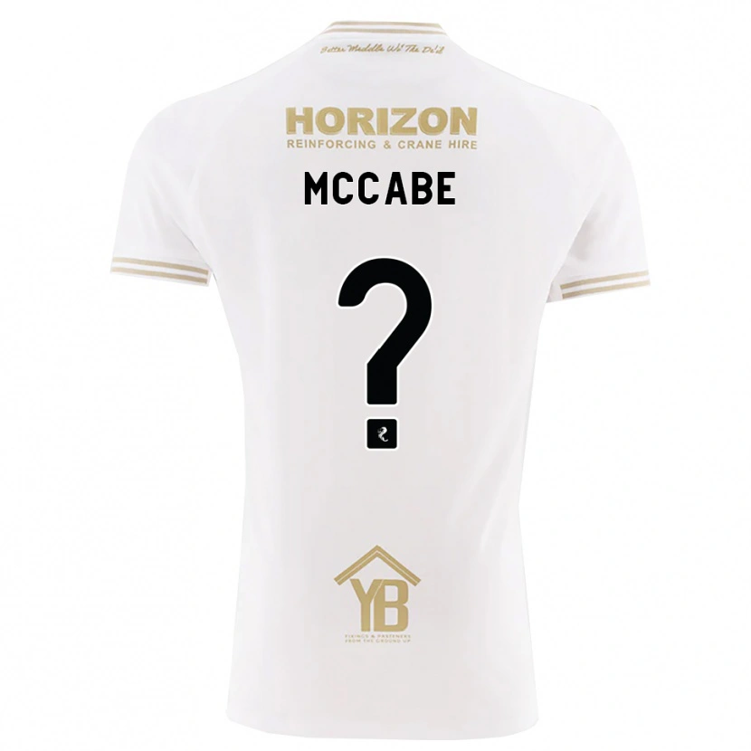 Danxen Mujer Camiseta Karen Mccabe #0 Trigo Blanco 2ª Equipación 2026/27 La Camisa