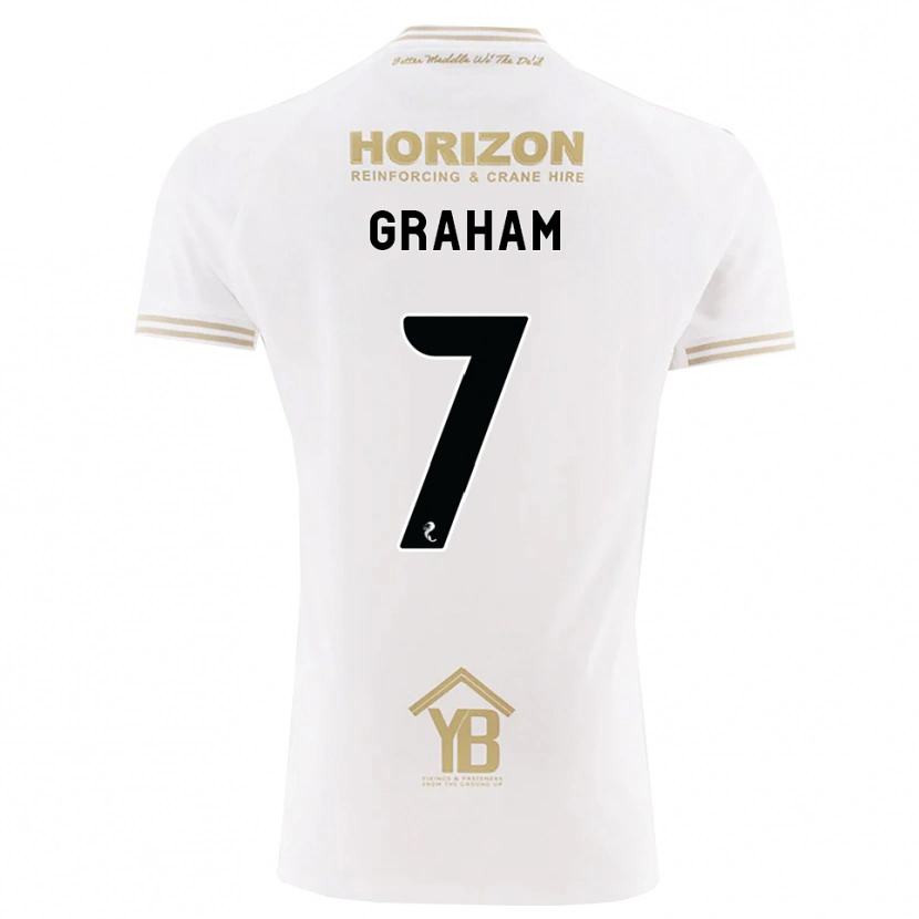 Danxen Mujer Camiseta Brian Graham #7 Trigo Blanco 2ª Equipación 2026/27 La Camisa
