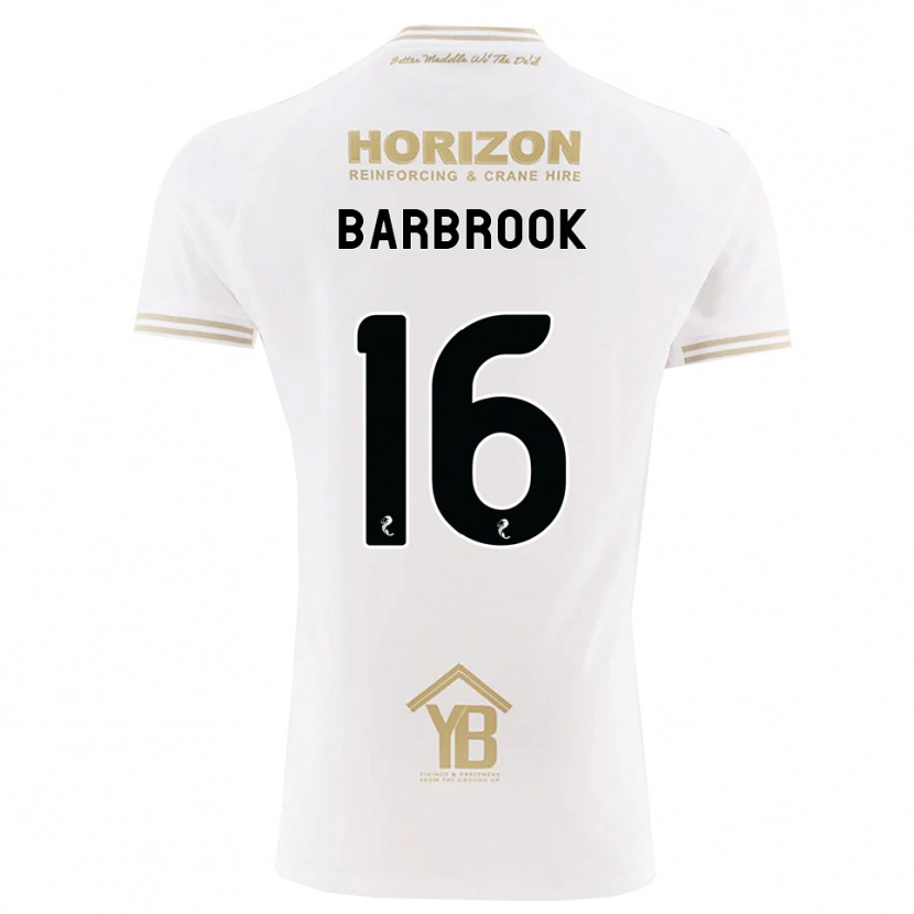 Danxen Mujer Camiseta Finley Barbrook #16 Trigo Blanco 2ª Equipación 2026/27 La Camisa