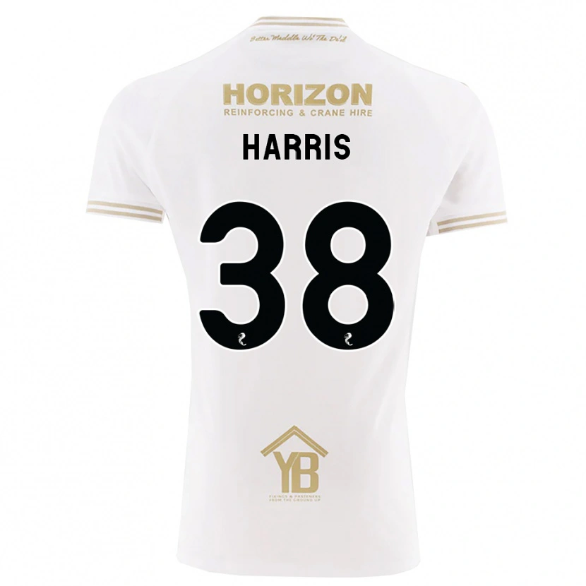 Danxen Mujer Camiseta Leo Harris #38 Trigo Blanco 2ª Equipación 2026/27 La Camisa