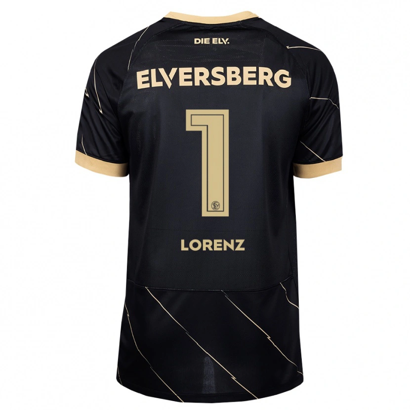 Danxen Mujer Camiseta Paul Lorenz #1 Negro Marrón 2ª Equipación 2026/27 La Camisa