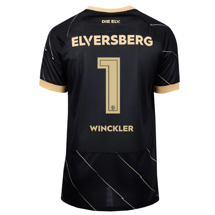 Danxen Mujer Camiseta Nadine Winckler #1 Negro Marrón 2ª Equipación 2026/27 La Camisa