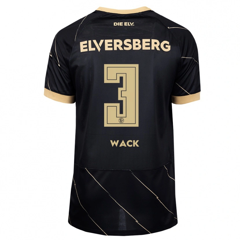Danxen Mujer Camiseta Mathis Wack #3 Negro Marrón 2ª Equipación 2026/27 La Camisa