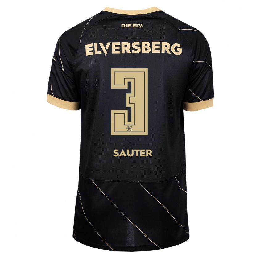 Danxen Mujer Camiseta Luca Sauter #3 Negro Marrón 2ª Equipación 2026/27 La Camisa