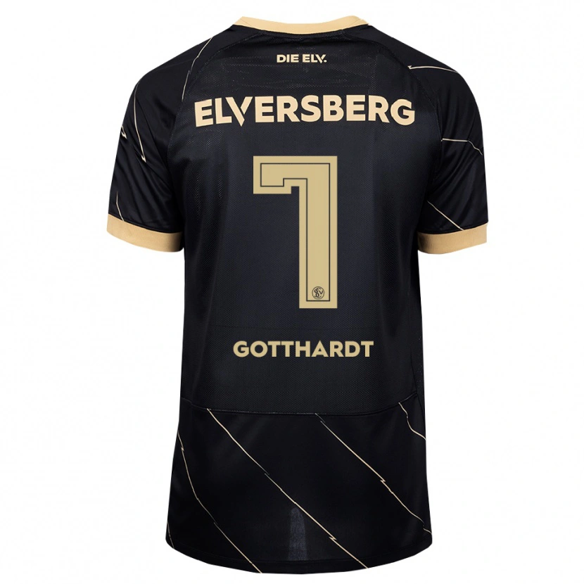 Danxen Mujer Camiseta Tim Gotthardt #7 Negro Marrón 2ª Equipación 2026/27 La Camisa