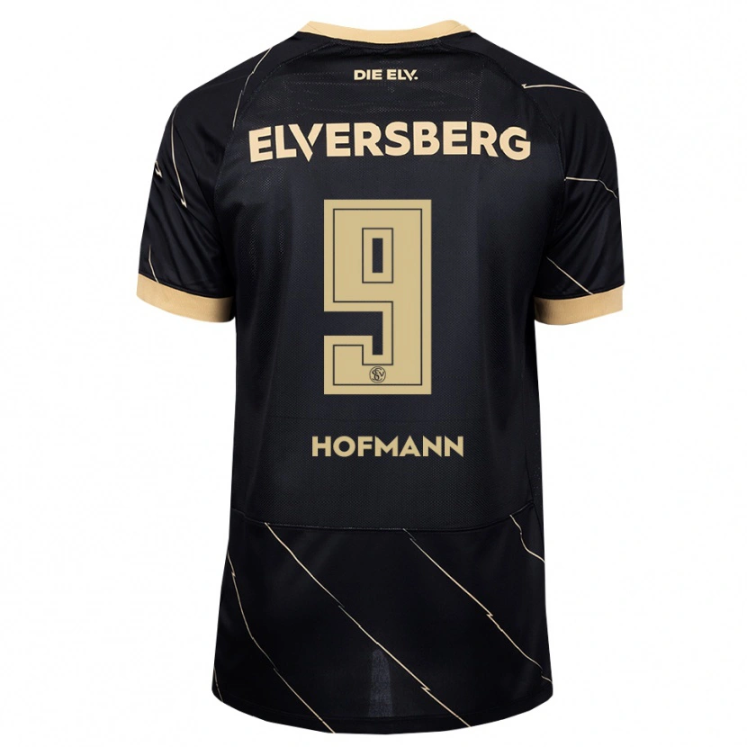 Danxen Mujer Camiseta Danny Hofmann #9 Negro Marrón 2ª Equipación 2026/27 La Camisa