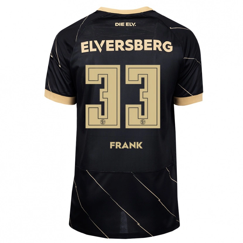 Danxen Mujer Camiseta Ronja Frank #33 Negro Marrón 2ª Equipación 2026/27 La Camisa