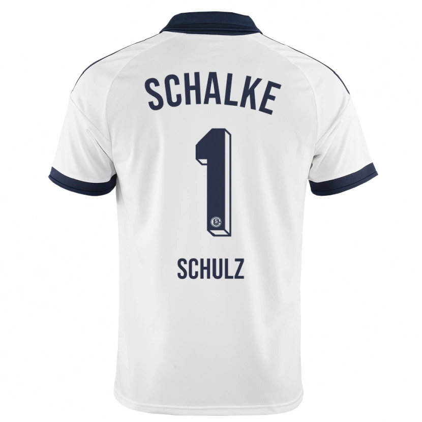 Danxen Mujer Camiseta Finn Schulz #1 Negro Blanco 2ª Equipación 2026/27 La Camisa