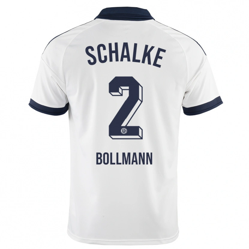 Danxen Mujer Camiseta Nathalie Bollmann #2 Negro Blanco 2ª Equipación 2026/27 La Camisa