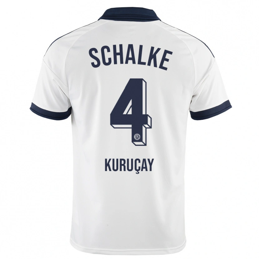 Danxen Mujer Camiseta Hasan Kuruçay #4 Negro Blanco 2ª Equipación 2026/27 La Camisa