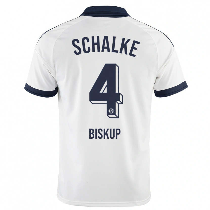Danxen Mujer Camiseta Michelle Biskup #4 Negro Blanco 2ª Equipación 2026/27 La Camisa