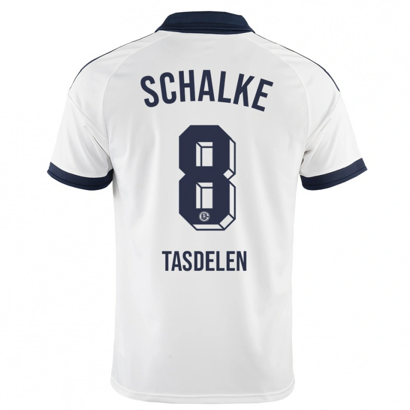 Danxen Mujer Camiseta Cem Tasdelen #8 Negro Blanco 2ª Equipación 2026/27 La Camisa