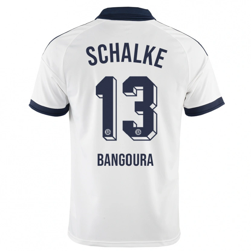 Danxen Mujer Camiseta Aboubacar Bangoura #13 Negro Blanco 2ª Equipación 2026/27 La Camisa