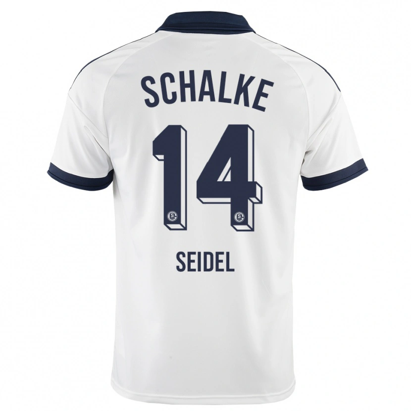 Danxen Mujer Camiseta Kimon Seidel #14 Negro Blanco 2ª Equipación 2026/27 La Camisa