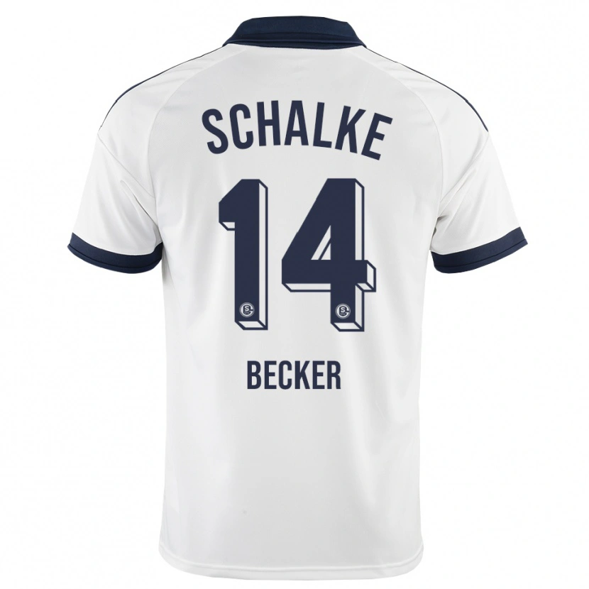 Danxen Mujer Camiseta Daniel Becker #14 Negro Blanco 2ª Equipación 2026/27 La Camisa
