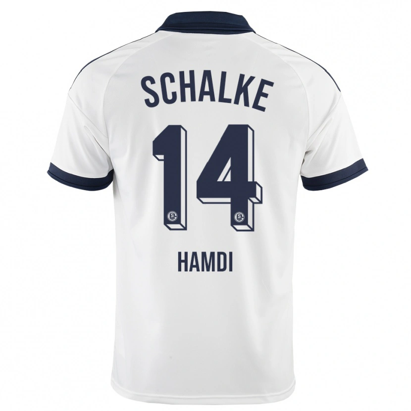 Danxen Mujer Camiseta Hana Hamdi #14 Negro Blanco 2ª Equipación 2026/27 La Camisa
