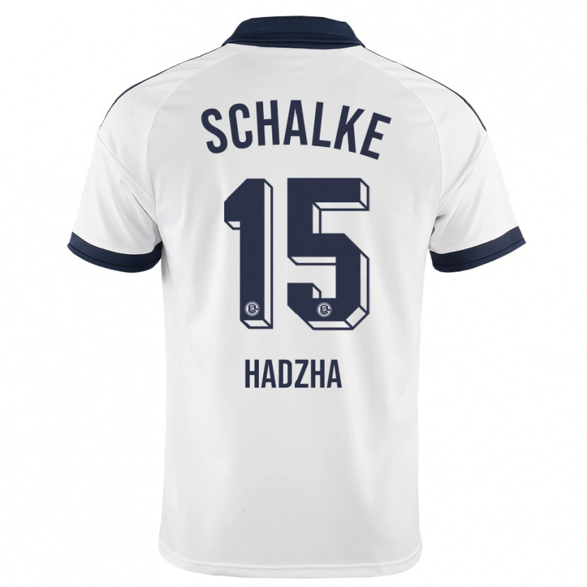 Danxen Mujer Camiseta Nedzhib Hadzha #15 Negro Blanco 2ª Equipación 2026/27 La Camisa