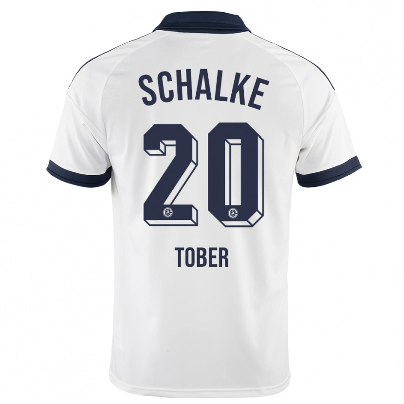 Danxen Mujer Camiseta Louis Tober #20 Negro Blanco 2ª Equipación 2026/27 La Camisa