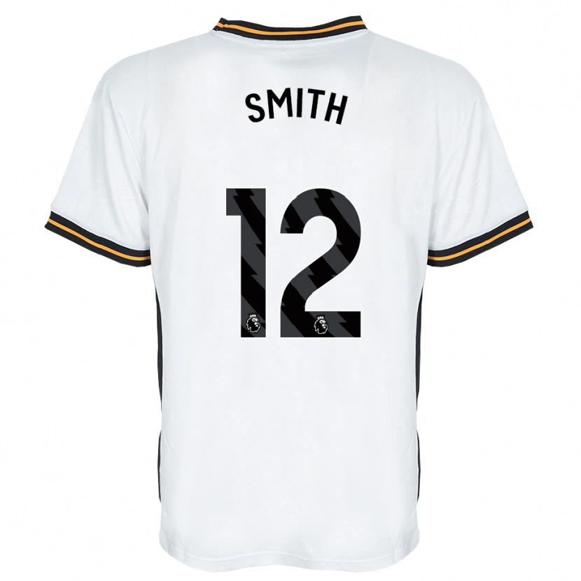 Danxen Mujer Camiseta Emily Smith #12 Blanco Naranja Negro 2ª Equipación 2026/27 La Camisa