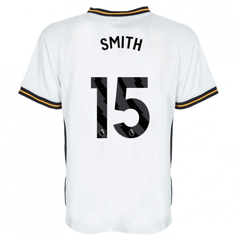 Danxen Mujer Camiseta Suey Smith #15 Blanco Naranja Negro 2ª Equipación 2026/27 La Camisa