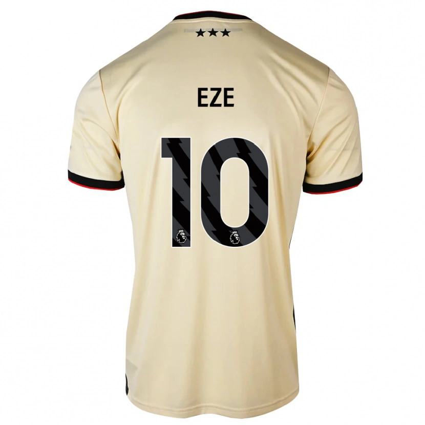 Danxen Mujer Camiseta Nelson Eze #10 Lemonchiffon Negro Rojo 2ª Equipación 2026/27 La Camisa