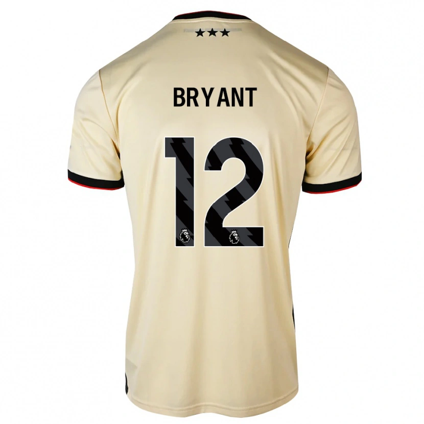 Danxen Mujer Camiseta Issy Bryant #12 Lemonchiffon Negro Rojo 2ª Equipación 2026/27 La Camisa