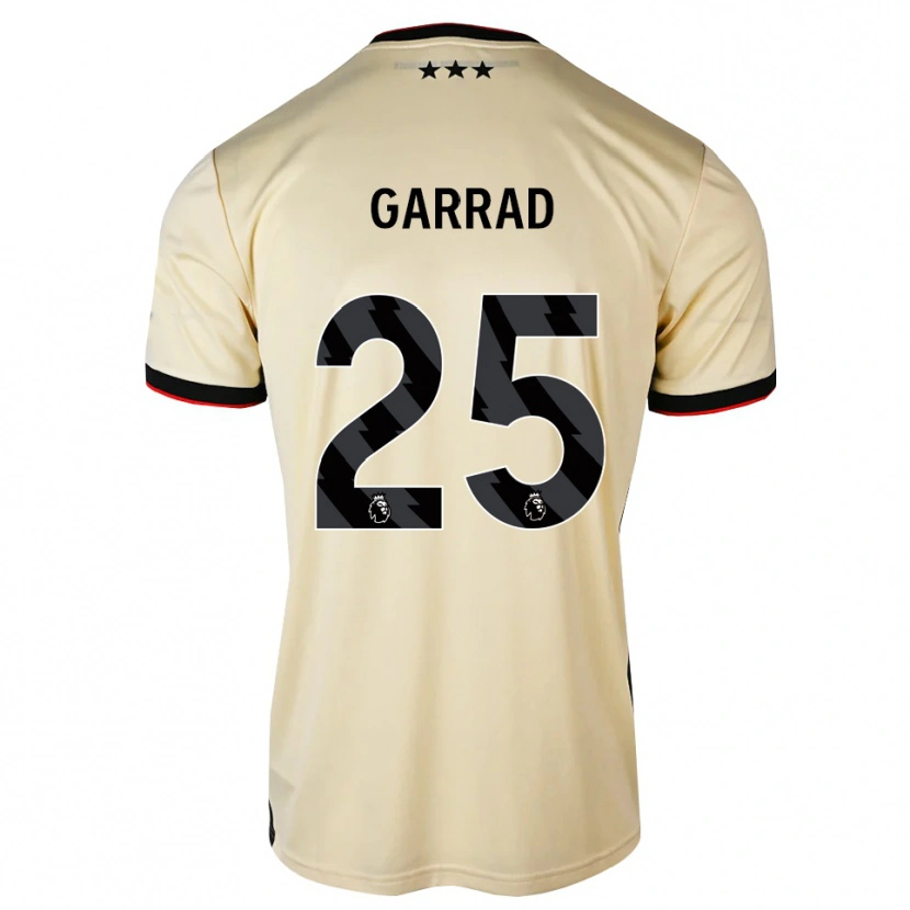 Danxen Mujer Camiseta Grace Garrad #25 Lemonchiffon Negro Rojo 2ª Equipación 2026/27 La Camisa