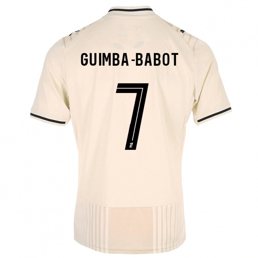 Danxen Mujer Camiseta Khays Guimba-Babot #7 Encaje Antiguo Negro Blanco Antique 2ª Equipación 2026/27 La Camisa