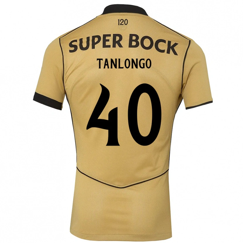 Danxen Mujer Camiseta Mateo Tanlongo #40 Goldenrod Negro 2ª Equipación 2026/27 La Camisa