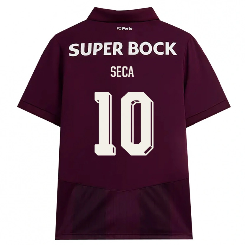 Danxen Mujer Camiseta Rodrigo Seca #10 Blanco Borgoña Blanco 2ª Equipación 2026/27 La Camisa