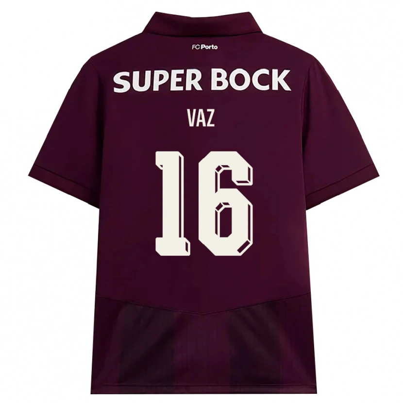 Danxen Mujer Camiseta Matilde Vaz #16 Blanco Borgoña Blanco 2ª Equipación 2026/27 La Camisa
