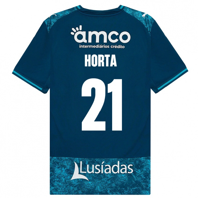 Danxen Mujer Camiseta Ricardo Horta #21 Grisardodarkslategray Turquesamedio 2ª Equipación 2026/27 La Camisa