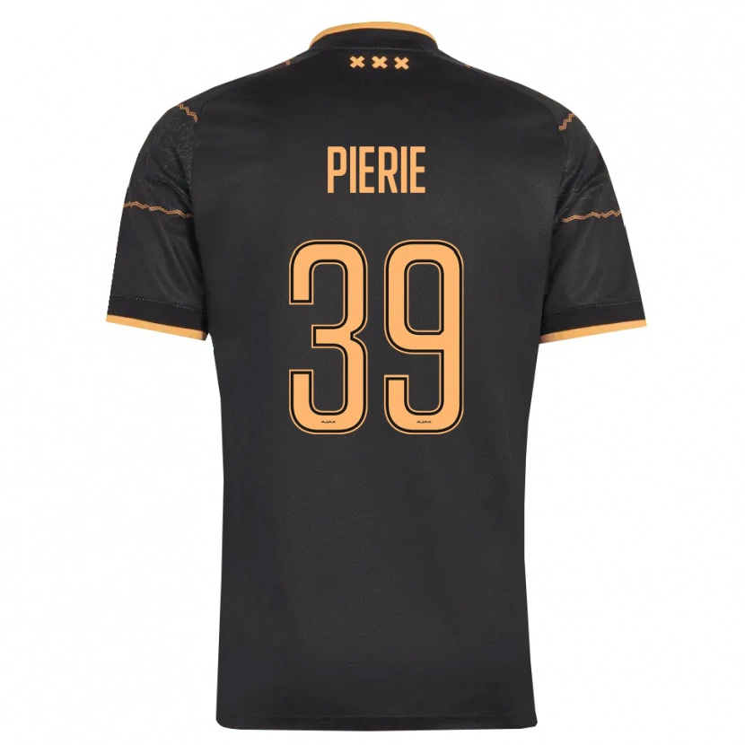 Danxen Mujer Camiseta Kik Pierie #39 Negro Naranja 2ª Equipación 2026/27 La Camisa