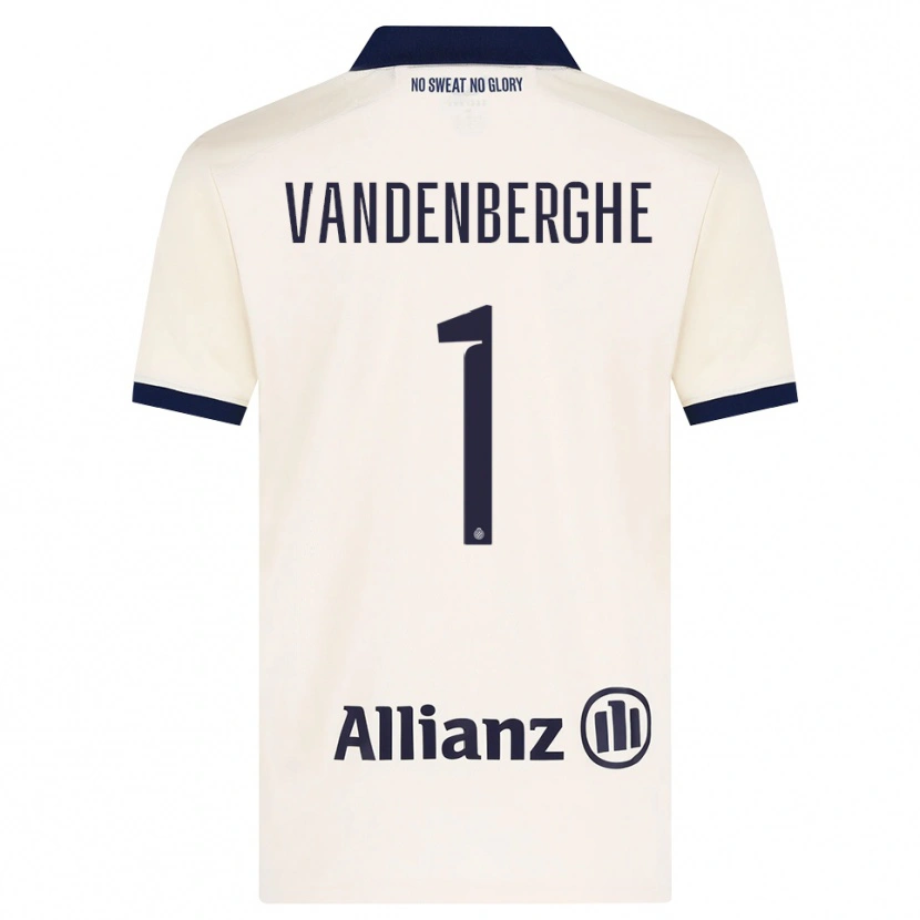 Danxen Mujer Camiseta Xander Vandenberghe #1 Beige Negro 2ª Equipación 2026/27 La Camisa