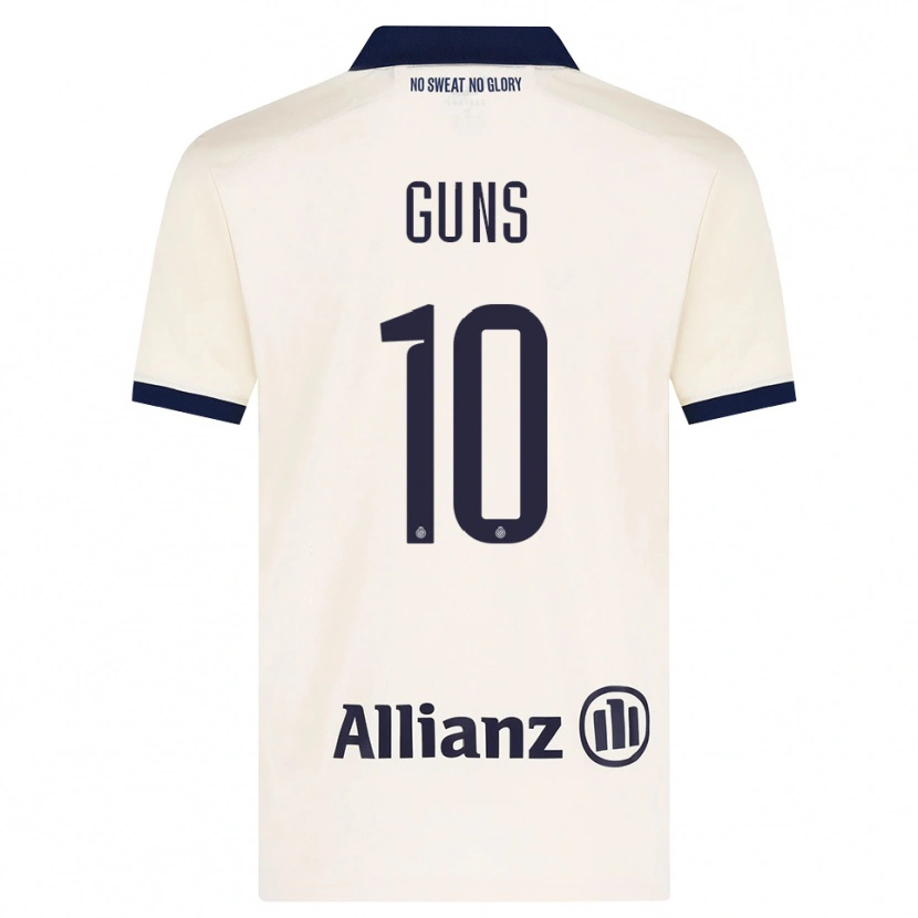 Danxen Mujer Camiseta Celien Guns #10 Beige Negro 2ª Equipación 2026/27 La Camisa