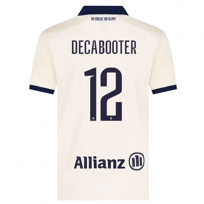 Danxen Mujer Camiseta Marith Decabooter #12 Beige Negro 2ª Equipación 2026/27 La Camisa